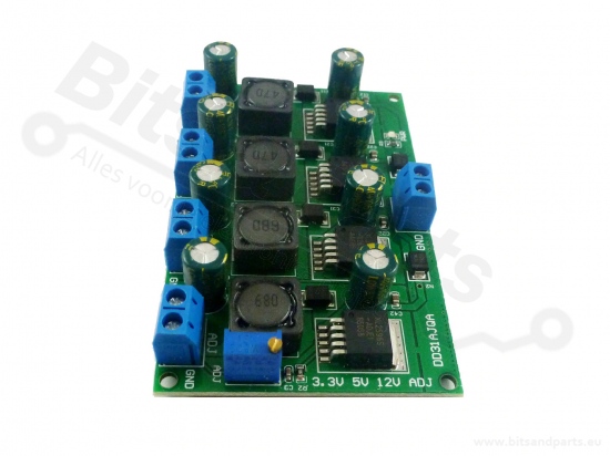 Buck converter Step Down DC-DC Uin: 4.5V-30V Uout: 3.3/5V/12V/adjV 3A 